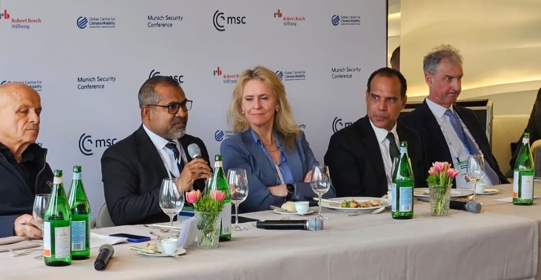 Foreign Minister Dr. Khaleel highlights Sea-Level Rise security Risks at Global Centre for Climate Mobility (GCCM) side event